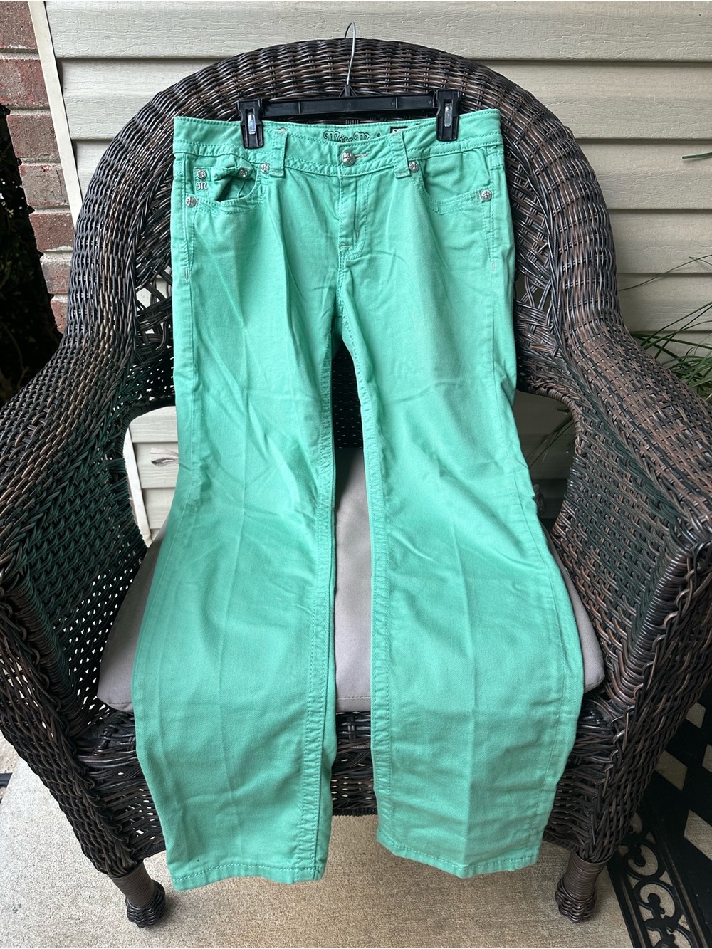 Miss Me Peppermint Skinny Jeans 33x32